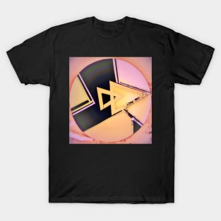 PASTEL ART DECO GEOMETRIC DESIGN T-Shirt